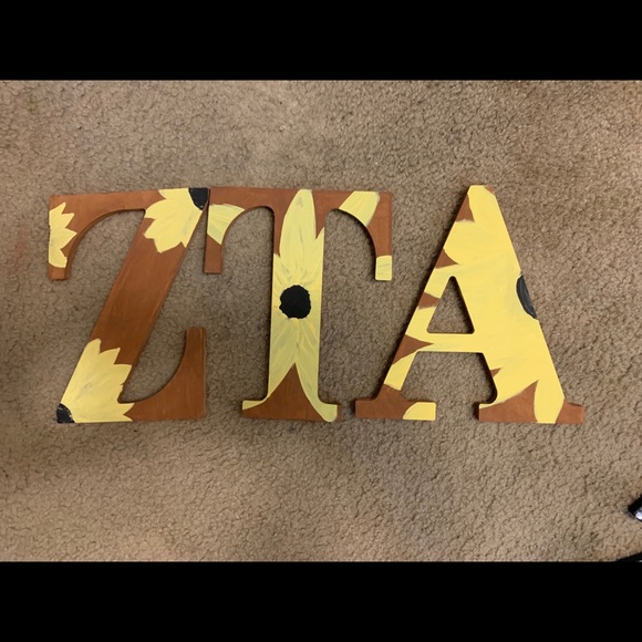 Other - Zeta wooden letters